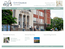 Tablet Screenshot of citychurcheast.org